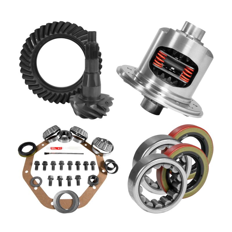 Yukon Gear & Axle — 9.25in. CHY 3.21 Rear Ring/Pinion; Install Kit; 31spl Posi; 1.62in. Axle Bearing
9.25" CHY 3.21 Rear Ring & Pinion, Install Kit, 31spl Posi, 1.62" Axle Bearings