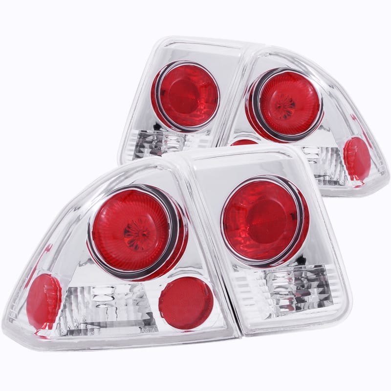 ANZO — ANZO 2001-2004 Honda Civic Taillights Chrome
TailLightSet