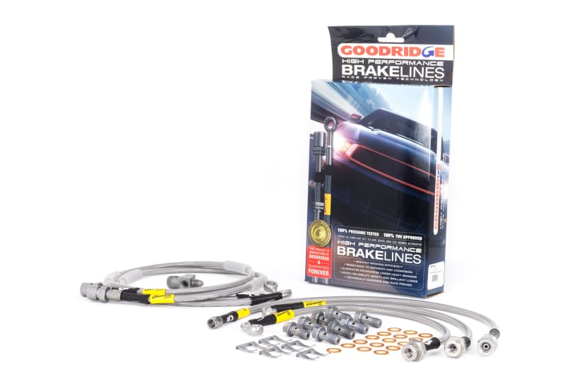 Goodridge — G-STOP SS Braided Brake Line Kit