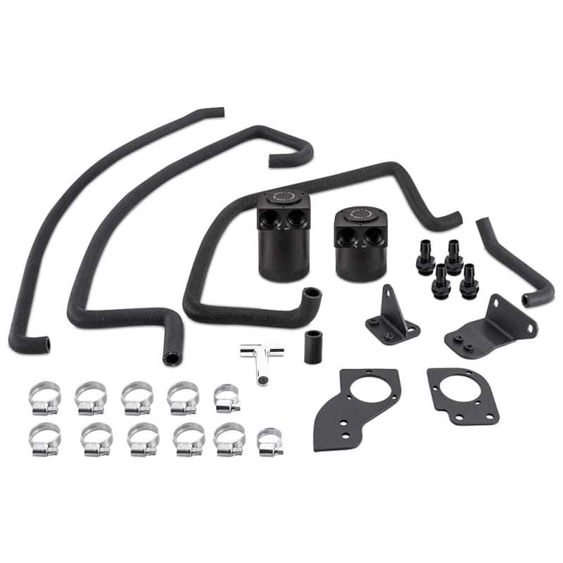 Mishimoto — Baffled Oil Catch Can System, fits Nissan 350Z 2007-2009 VQ35HR