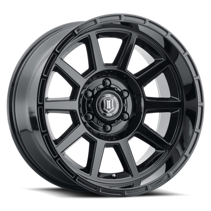 ICON — ICON ALLOYS RECOIL GLS BLK - 20 X 10 / 5 X 150 / -24 MM / 4.5" BS
