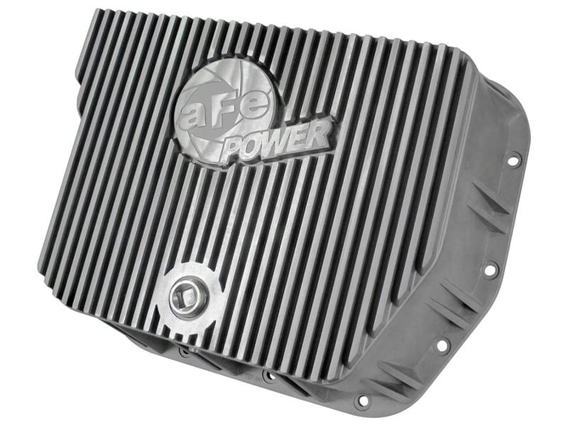 aFe — aFe POWER Street Series Transmission Pan Raw w/ Machined Fins