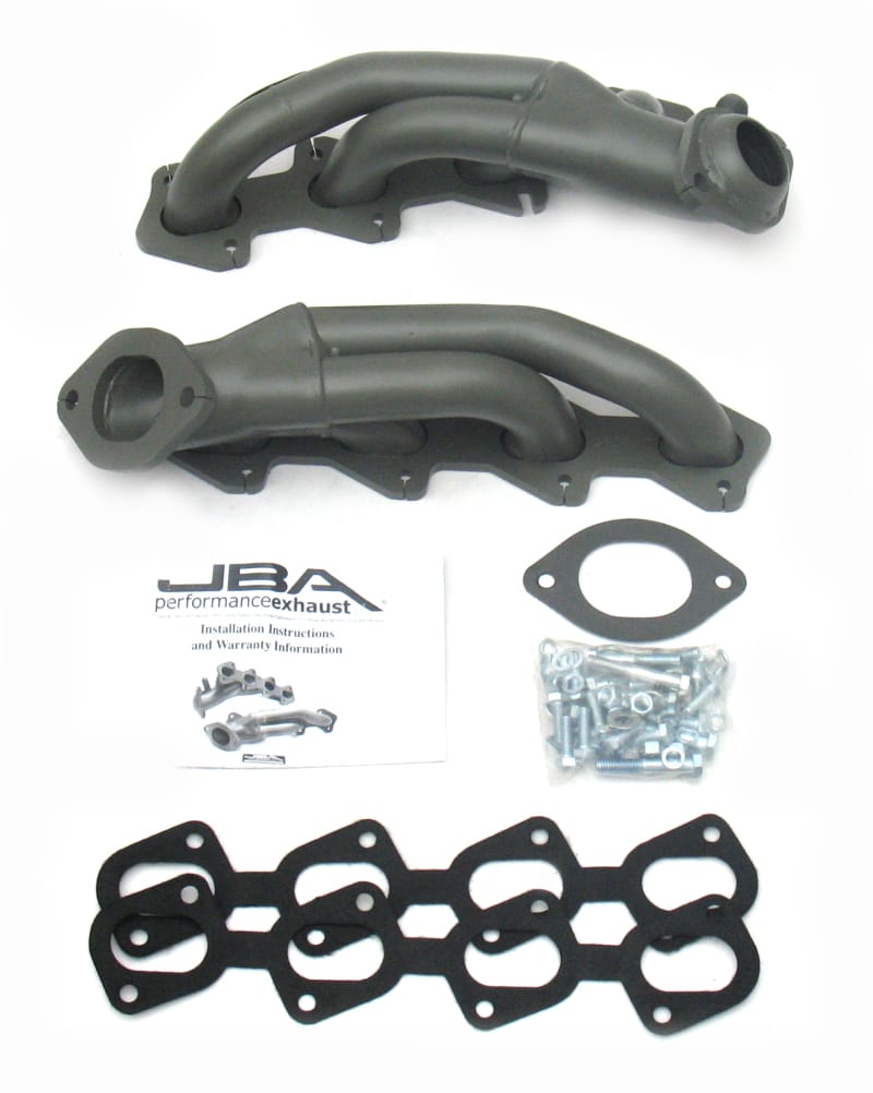 JBA — JBA 99-04 Ford Mustang 4.6L 4V 1-5/8in Primary Ti Ctd Cat4Ward Header
Exhaust Header