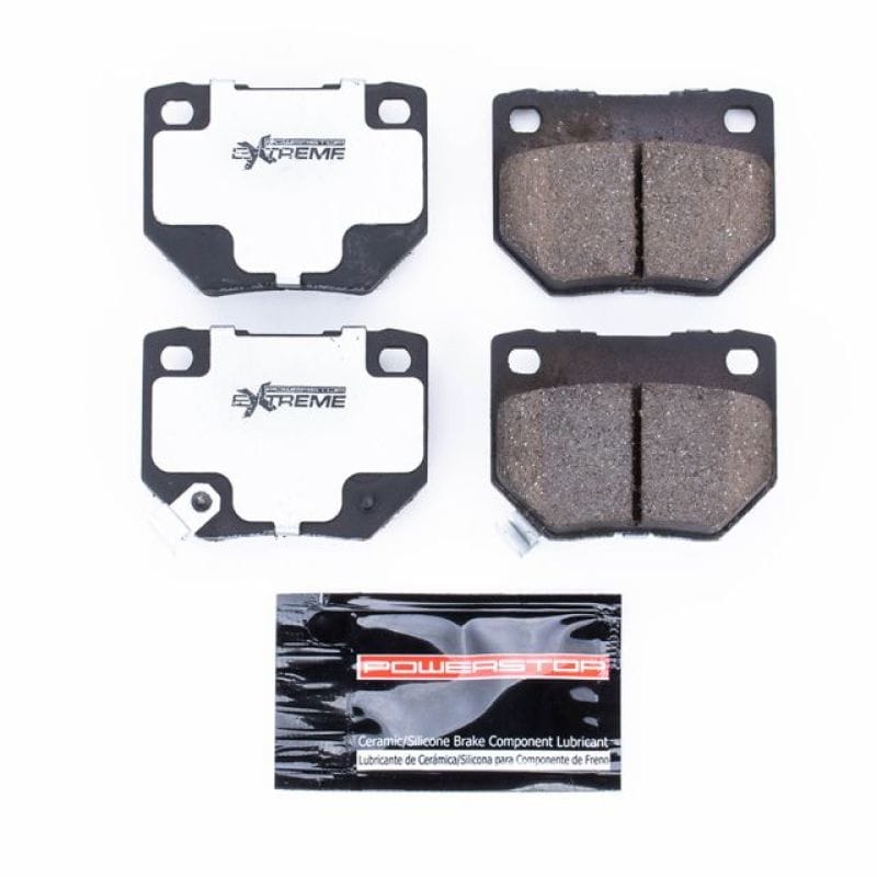 PowerStop — PowerStop - Z26 Performance Carbon-Fiber Ceramic Brake Pads with Hardware Kit