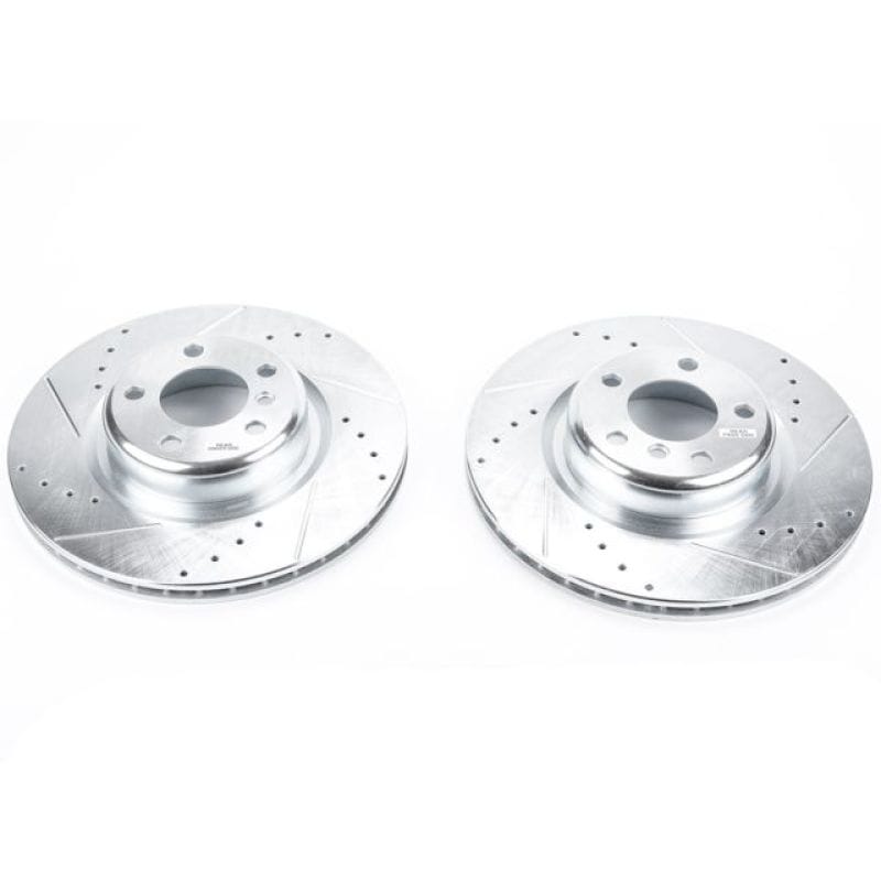 PowerStop — PowerStop Evolution Performance Drilled, Slotted & Plated Brake Rotor Pair