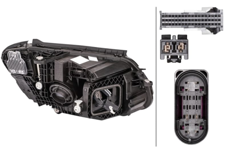 Hella — Hella 19-20 Mercedes-Benz C Class Headlamp Lh W/O Led Module
DrivingLight