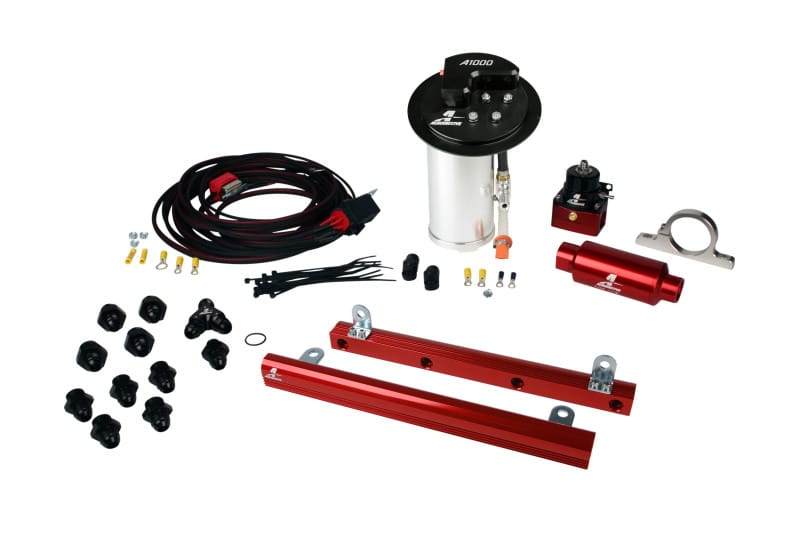 Aeromotive — 10-17 Mustang GT Stealth A1000 Racing Fuel System with 5.4L 4-V Fuel Rails