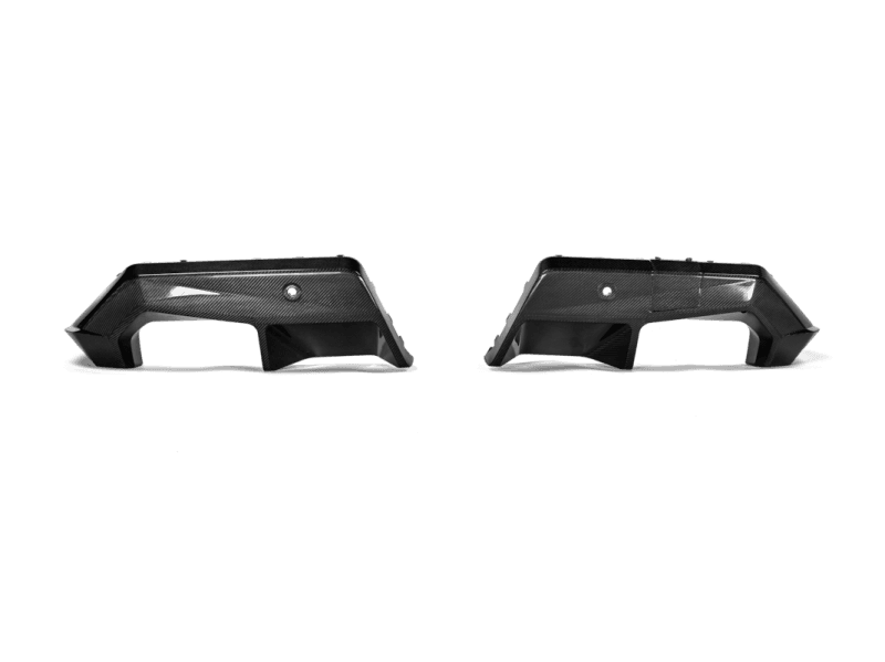Akrapovic — Akrapovic Rear Carbon Fiber Diffuser - High Gloss