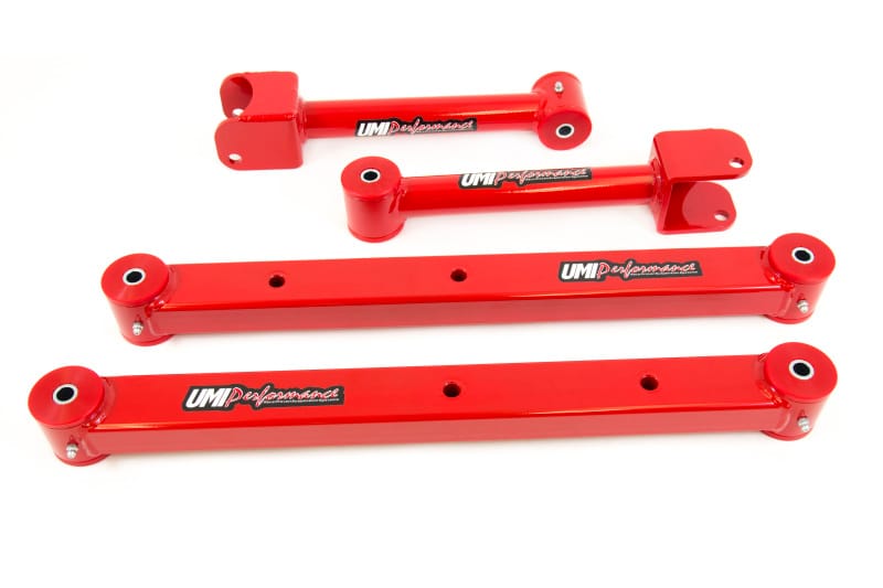 UMI Performance — 402418 - 1964-1967 GM A-Body Rear Control Arm Kit, Boxed Lowers