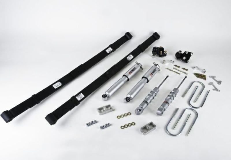 Belltech — Front And Rear Complete Kit W/ Street Performance Shocks
LOWERING KIT W/ STREET PERFORMANCE SHOCKS - 604SP