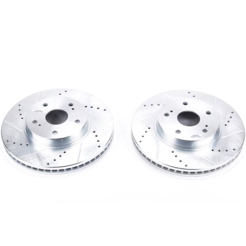 PowerStop — PowerStop Evolution Performance Drilled, Slotted & Plated Brake Rotor Pair