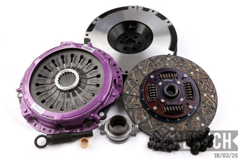 XCLUTCH — Clutch Kit Inc Flywheel: Stage 1  Single Sprung Organic Clutch Disc