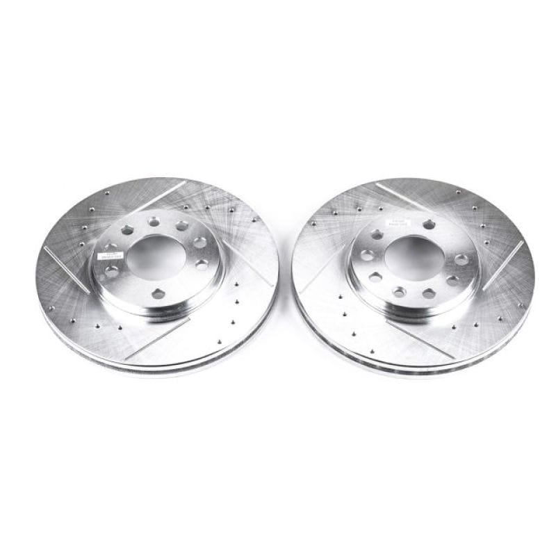 PowerStop — PowerStop Evolution Performance Drilled, Slotted & Plated Brake Rotor Pair