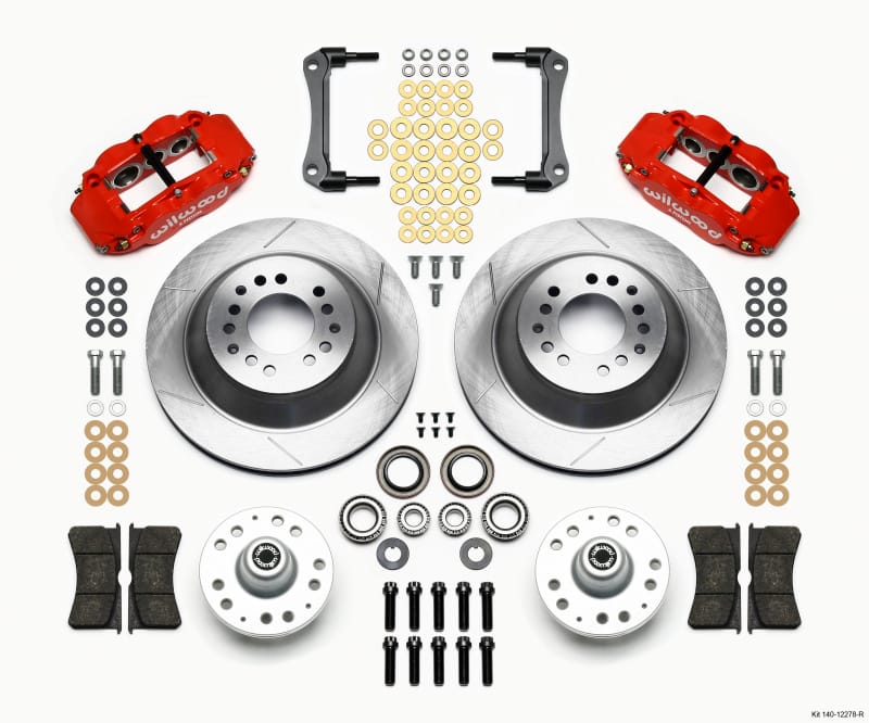 Wilwood — KIT,FRONT,CAMARO/NOVA,70-78,FNSL6R,12.88 1PC ROTOR,GT,RED