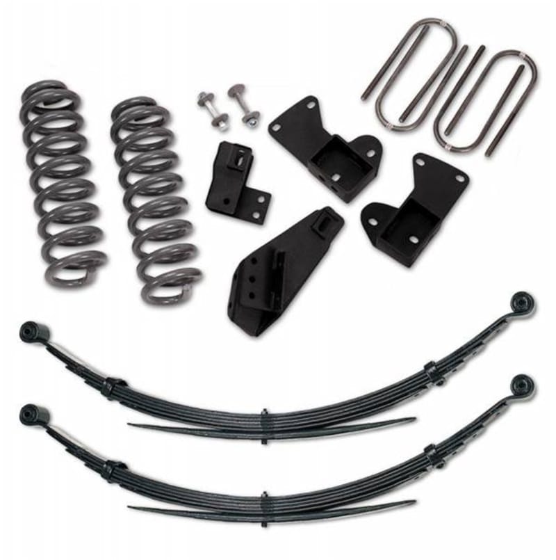 Tuff Country — 1981-1996 Ford Bronco 4x4-2.5in. Lift Kit with Rear Leaf Springs by (No Shocks)