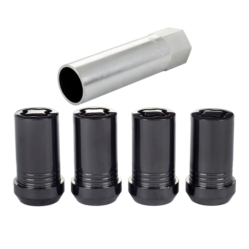 McGard — Tuner Style Cone Seat Wheel Locks-Black