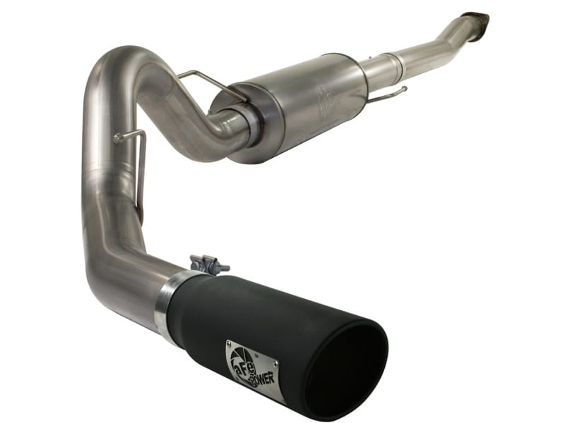 aFe — MACH Force-Xp 4 IN Stainless Steel Cat-Back Exhaust System w/Black Tip
MACHForce XP Cat-Back SS-409 Exhaust System