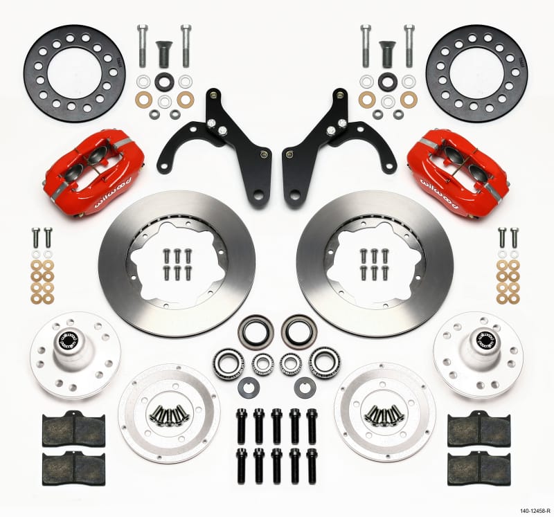 Wilwood — KIT,FRONT,IMPALA 59-64,VETTE 63-64,FDLI 11.00,RED