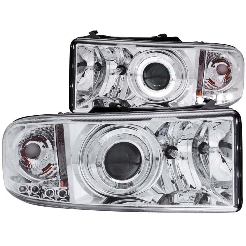 ANZO — ANZO 1994-2001 Dodge Ram Projector Headlights w/ Halo Chrome
Head Light Set
HdLtSet