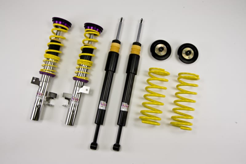 KW — Height adjustable stainless steel coilover system with pre-configured damping
KW COILOVER KIT V1 - 10230057