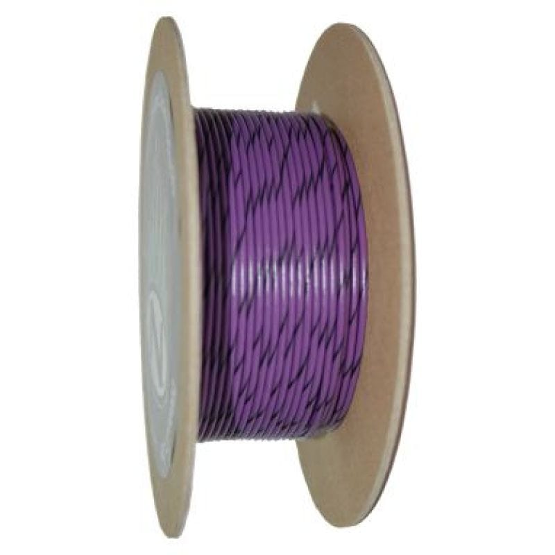 NAMZ — NAMZ OEM Color Primary Wire 100ft. Spool 20g - Violet/Black Stripe