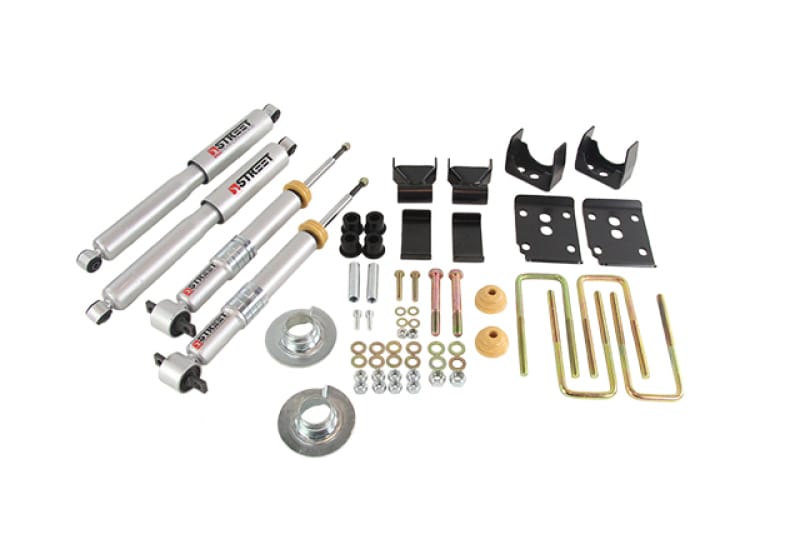 Belltech — Front And Rear Complete Kit W/ Street Performance Shocks
LOWERING KIT W/ STREET PERFORMANCE SHOCKS - 1000SP