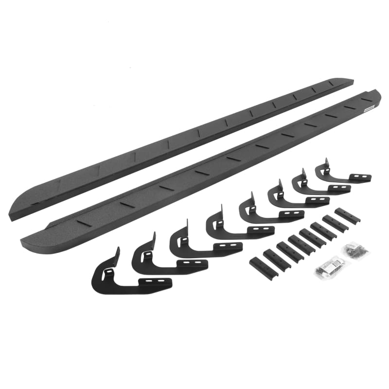 Go Rhino — RB10 Slim Line Running Boards with Mounting Brackets Kit