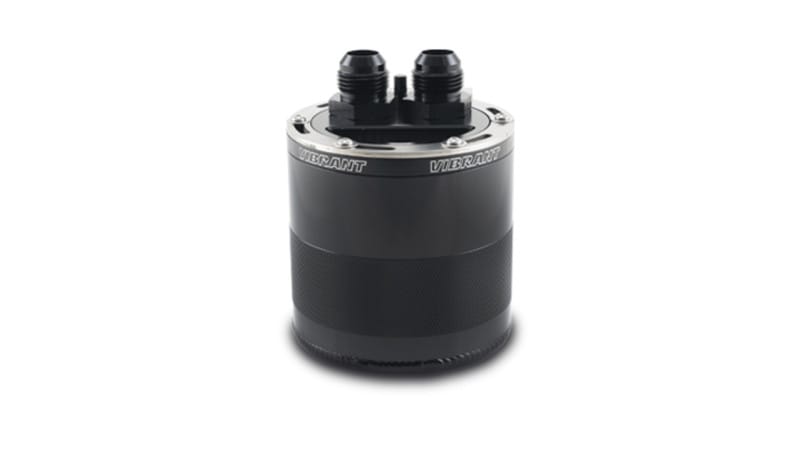 Vibrant — Catch Can Assembly, Small (0.75L), 2-Port model
Oil Catch Can Assembly