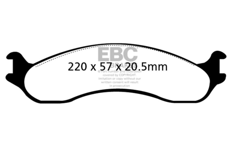 EBC — Yellowstuff Street And Track Brake Pads