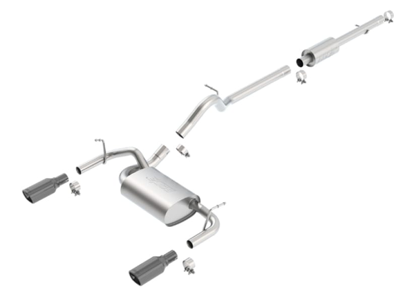 Borla — Cat-Back Exhaust System - Touring
Touring; Cat-Backâ„¢ System