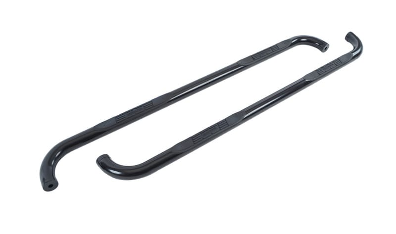 Go Rhino — 4000 Series Side Steps with Mounting Brackets Kit - Black Powder Coat