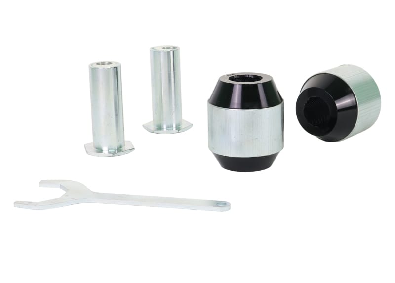 Whiteline — Radius Arm Lower - Bushing Kit-Double Offset
Radius Arm Lower - Bushing Kit