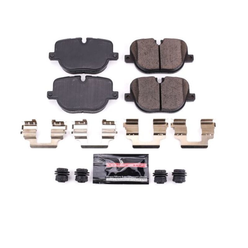 PowerStop — PowerStop - Z23 Daily Driver Carbon-Fiber Ceramic Brake Pads with Hardware Kit