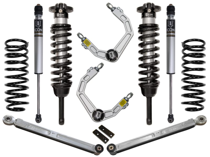 ICON — 03-09 4RUNNER/FJ 0-3.5" STAGE 3 SUSPENSION SYSTEM W BILLET UCA