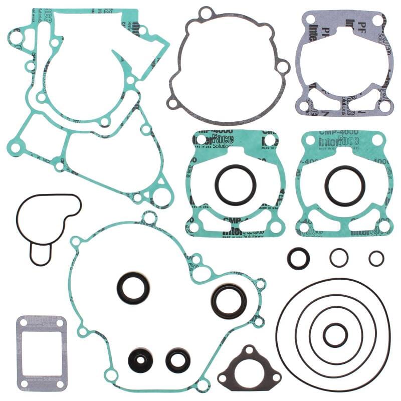 Vertex Pistons — Vertex Gaskets 21-23 Gas-Gas MC 50 Complete Gasket Kit w/ Oil Seals