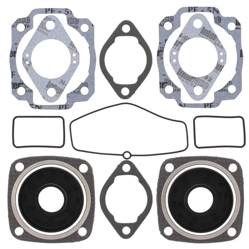 Vertex Pistons — Vertex Gaskets 72-75 Ski-Doo Alpine / Nordic Complete Gasket Kit w/ Oil Seals