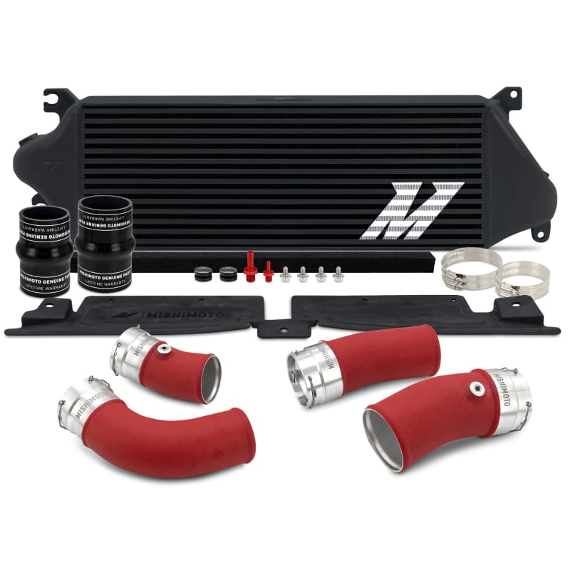 Mishimoto — Intercooler Kit, Black/Red, fits Toyota Tacoma 2024+