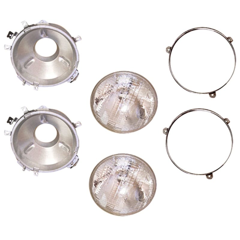 OMIX — Omix Headlight Assemblies 72-86 Jeep CJ Models