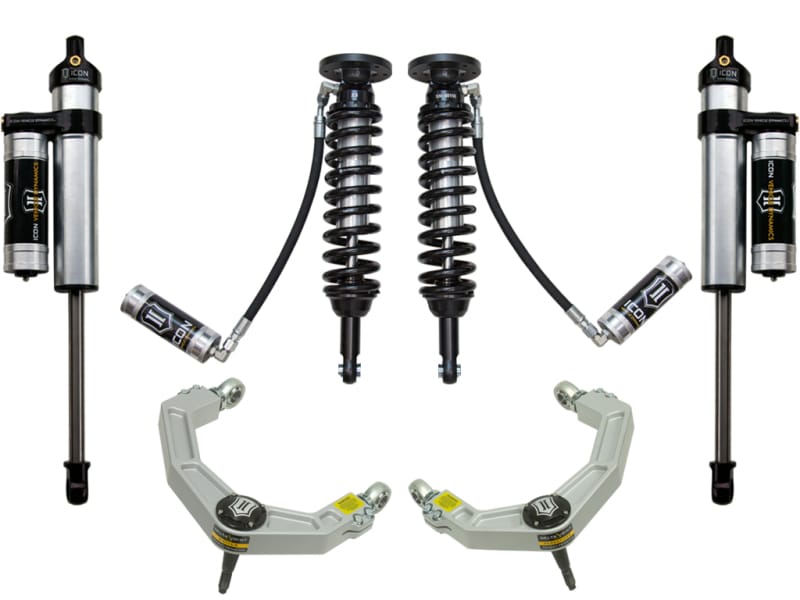 ICON — 09-13 FORD F150 4WD 1.75-2.63" STAGE 4 SUSPENSION SYSTEM W BILLET UCA