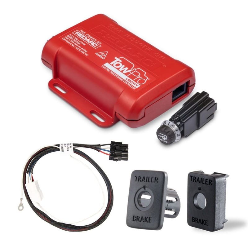 REDARC — The REDARC Tundra / Tacoma Tow-Pro Liberty Wiring Kit supports the installation of Tow-Pro Liberty electric brake controller, providing ?plug and play? connectivity into a range of Toyota Tundra & Tacoma models.
Tundra / Tacoma Liberty Brake Controller Kit
