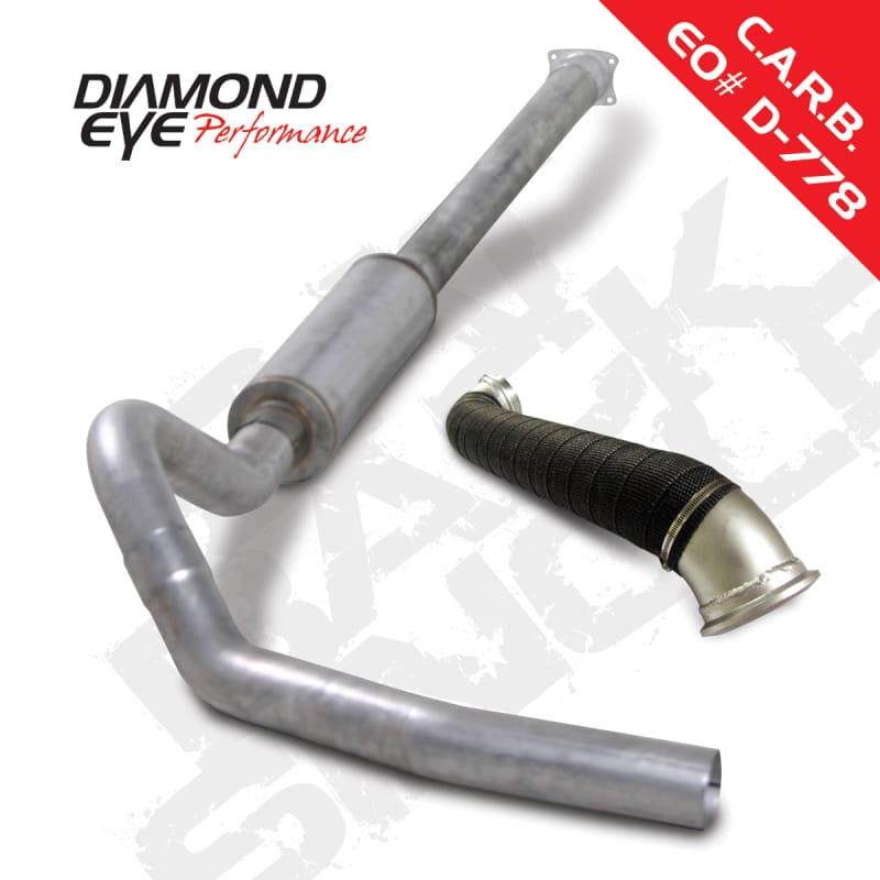 Diamond Eye Performance — 2004-2005 CHEVY 6.6L LLY DURAMAX 2500/3500 (ALL CAB AND BED LENGHTS)-4in. ALUMIN