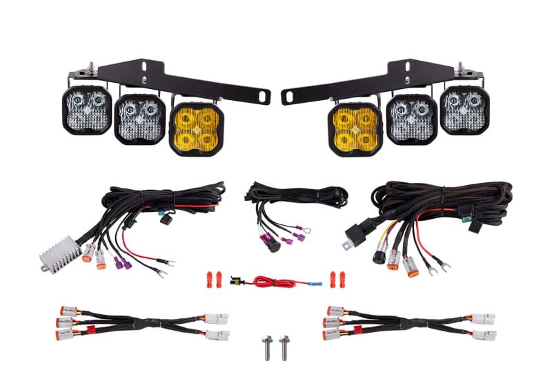 Diode Dynamics — Pod light featuring advanced TIR optics for high efficiency and focus.