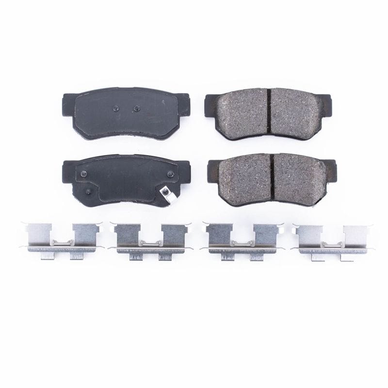 PowerStop — PowerStop - Z17 Low-Dust Ceramic Brake Pads with Hardware