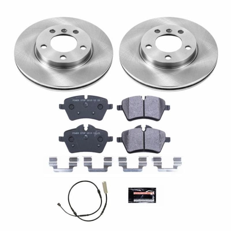 PowerStop — Track Day High-Performance Brake Pad and Rotor Kit