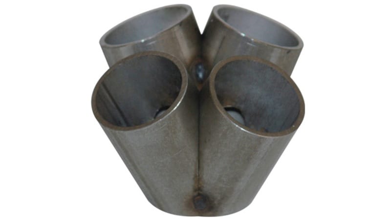 Vibrant — 4 into 1 Turbo Manifold Merge Collector (T3 & T3/T4) - 4 UP STYLE
4 Into 1 Turbo Manifold Merge Collector