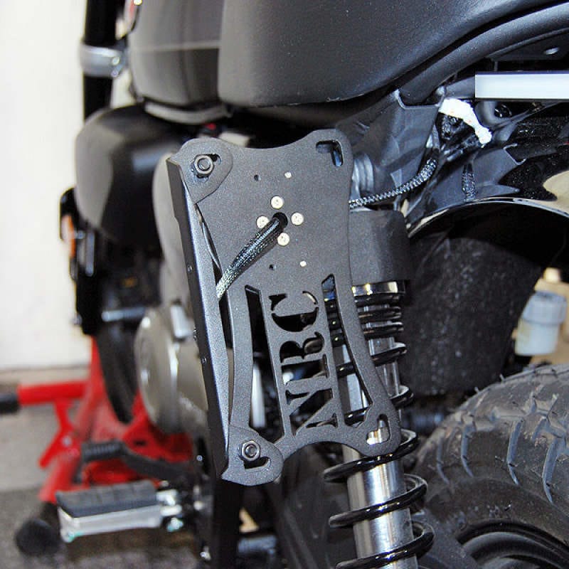 New Rage Cycles — Side Mount License Plate Bracket