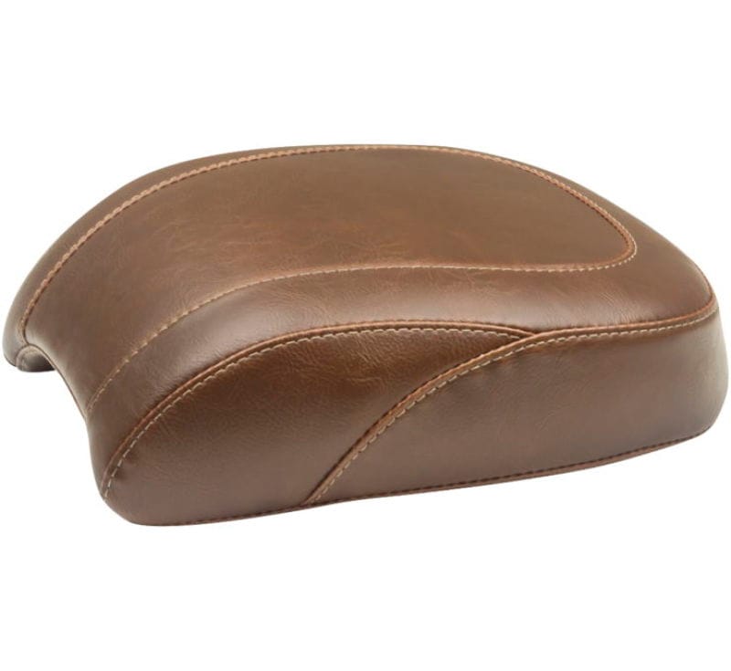 Mustang Motorcycle — Mustang 18-21 Harley Softail Slim Wide Tripper Passenger Seat - Brown