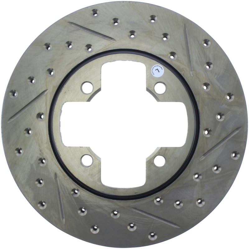 Stoptech — StopTech Sport Drilled & Slotted Brake Rotor; Front Left
StopTech Sport Drilled/Slotted Brake Rotor; Front Left