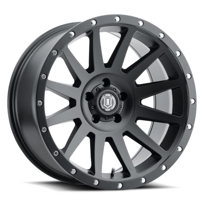 ICON — ICON ALLOYS COMPRESSION SAT BLK - 20 X 10 / 6 x 5.5 / -19MM / 4.75"BS