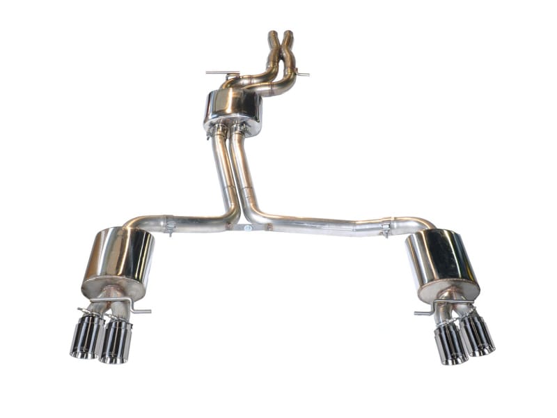 AWE Tuning — AWE Touring Edition for Audi S5 3.0T - Chrome Tips (102mm)